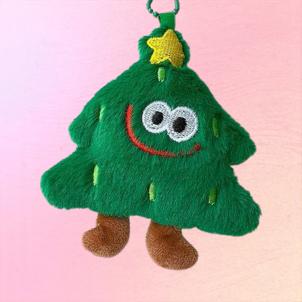 Christmas Plush Keychain Set For Baby Gifts And Holiday Cheer