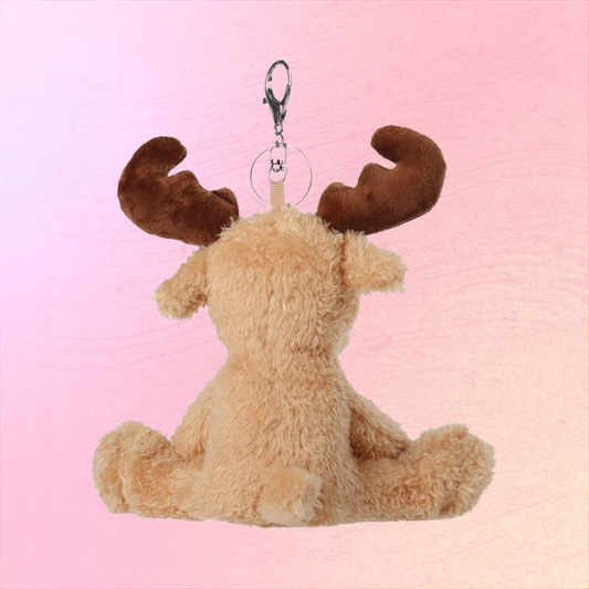 Soft Plush Reindeer Keychain Christmas Gift For Kids And Holiday Bags