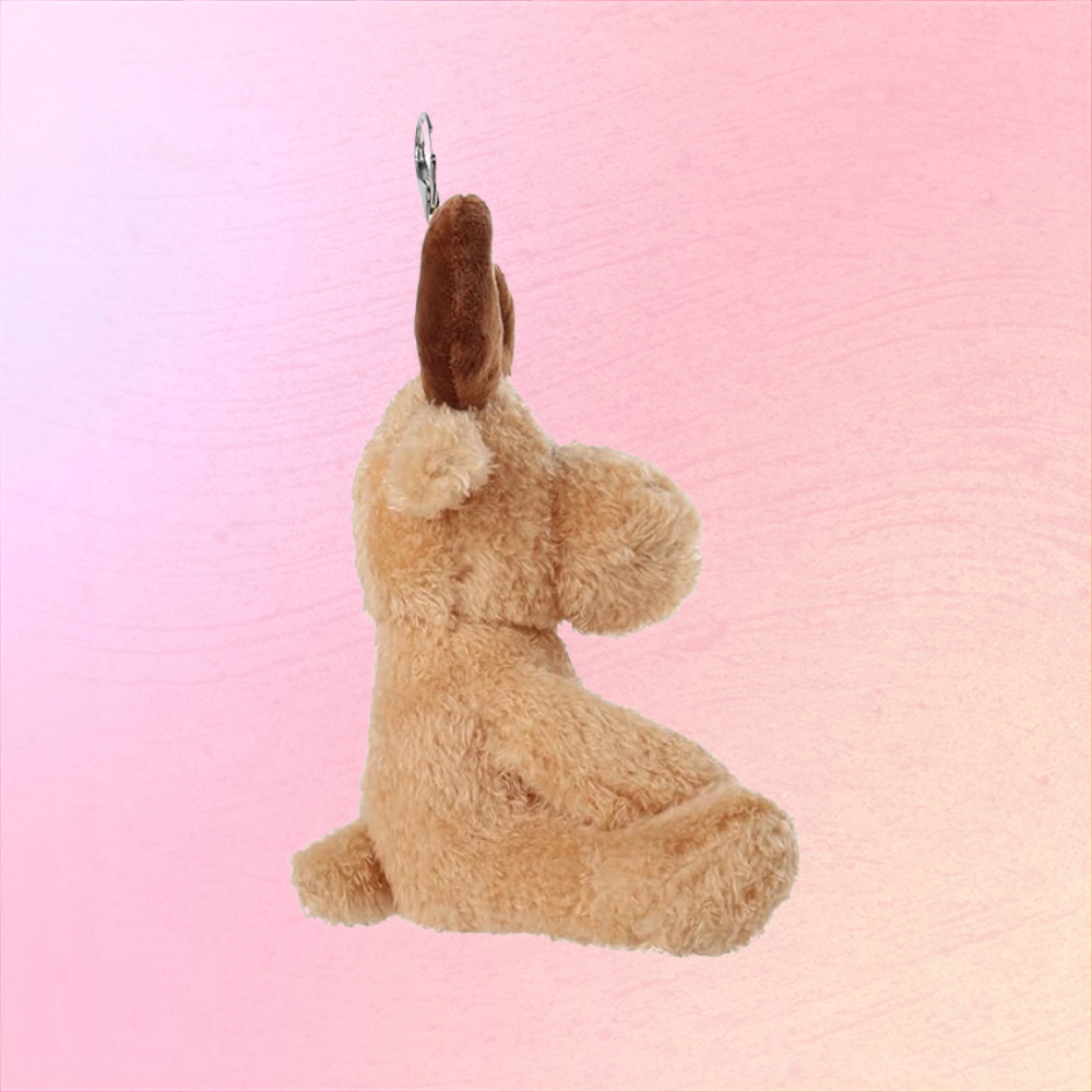 Soft Plush Reindeer Keychain Christmas Gift For Kids And Holiday Bags
