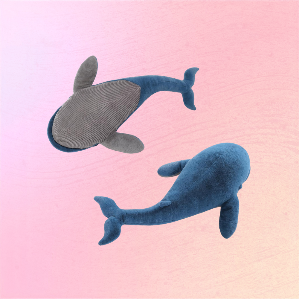 Blue Whale Plush Pillow For Playful Kids And Calm Ocean Lovers