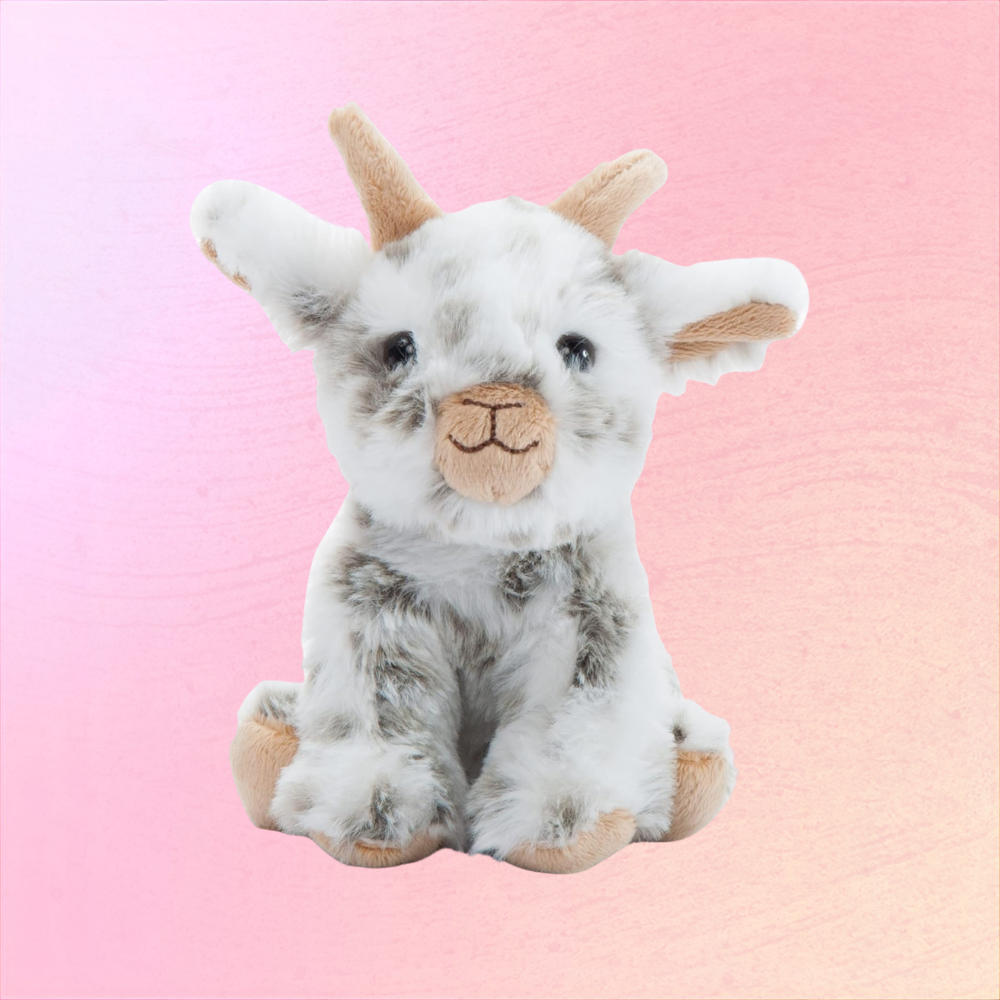 Lil Fluffy Goat Plush Toy For Kids And Cozy Snuggles