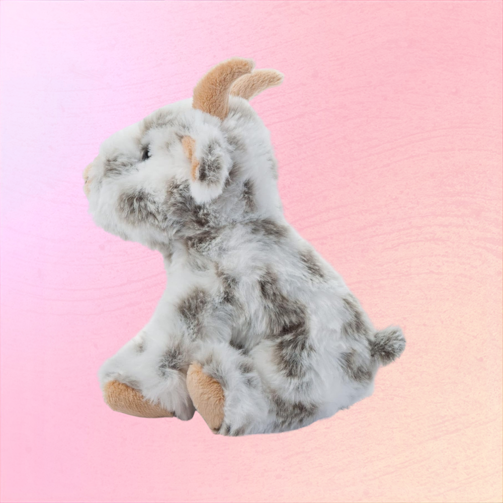 Lil Fluffy Goat Plush Toy For Kids And Cozy Snuggles