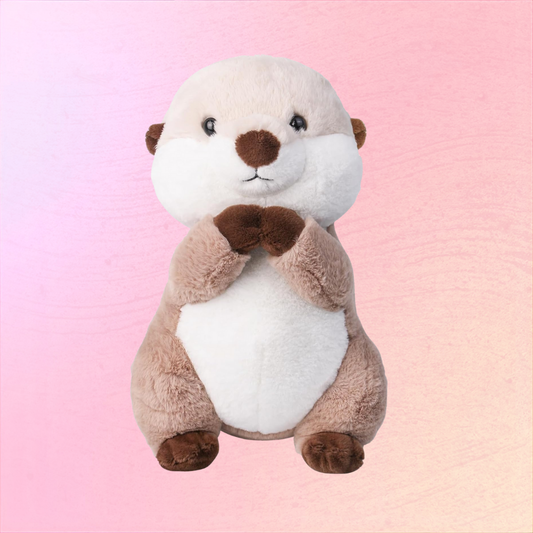 Soft Otter Plush Toy For Babies Cozy Cuddly Gift Stuffed Animal