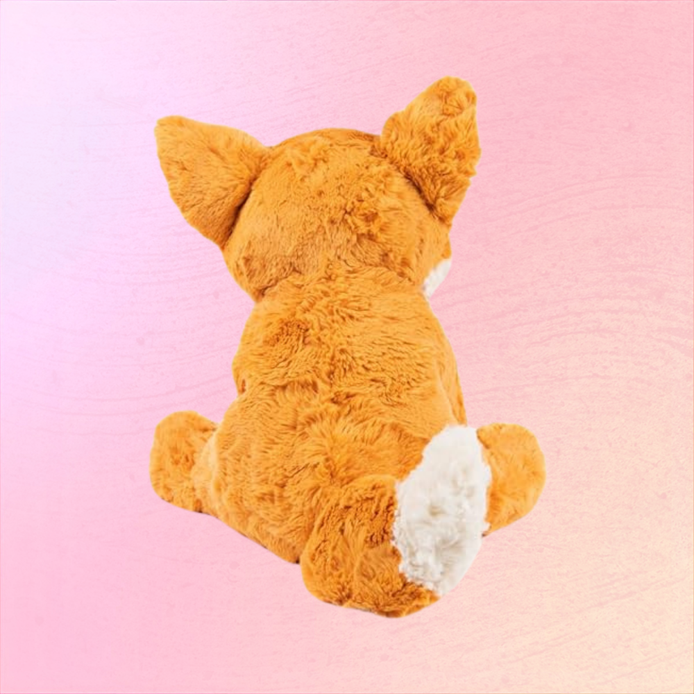 Soft Fox Plush Toy Cozy Nursery Gift Baby Snuggle Friend