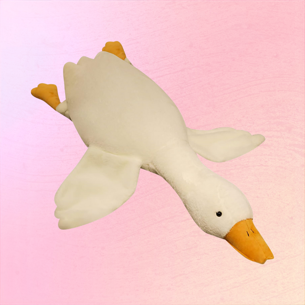 Lazy Goose Plush Pillow For Easy Days And Quiet Evenings