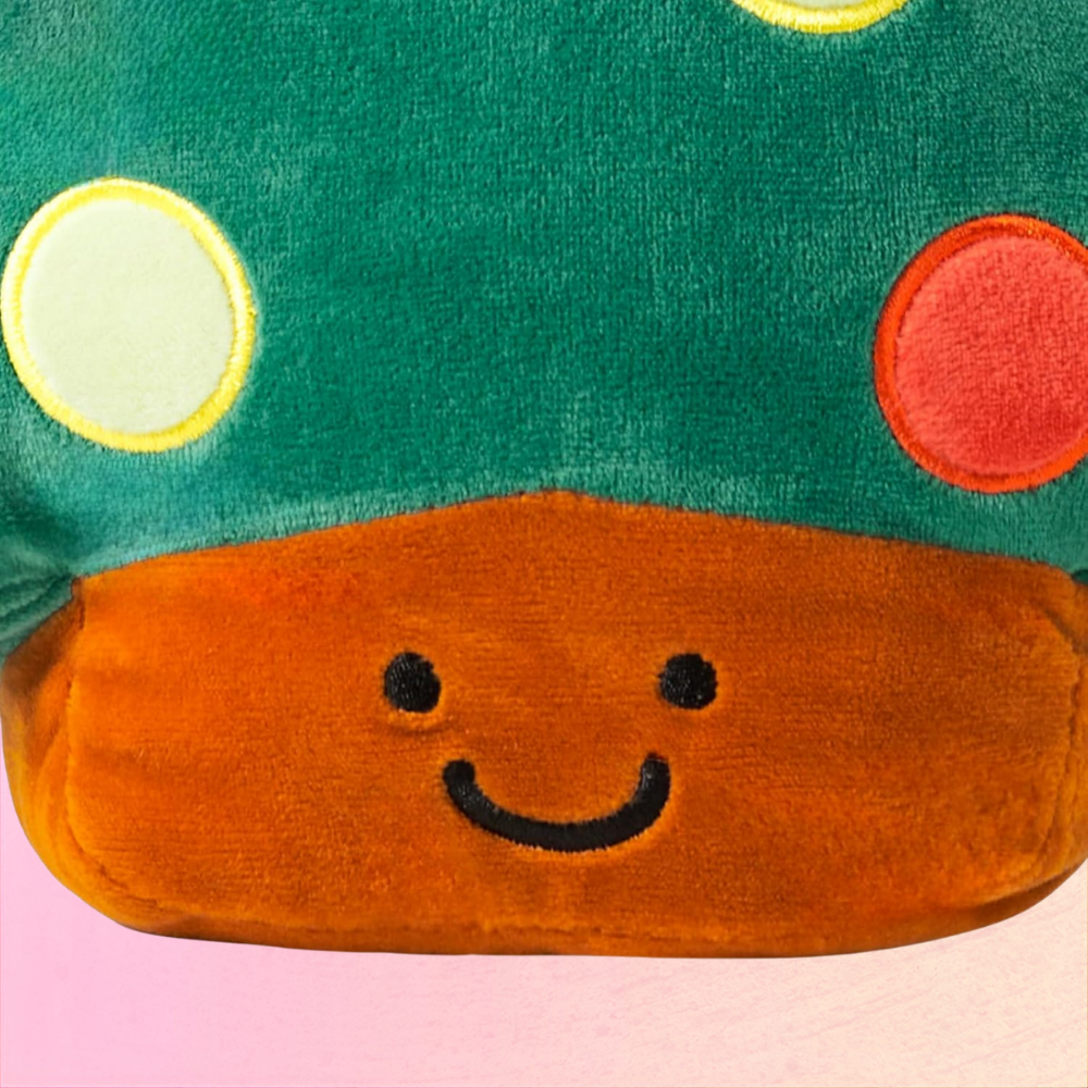 Soft Christmas Tree Plush Cushion For Cozy Sofas And Holiday Evenings