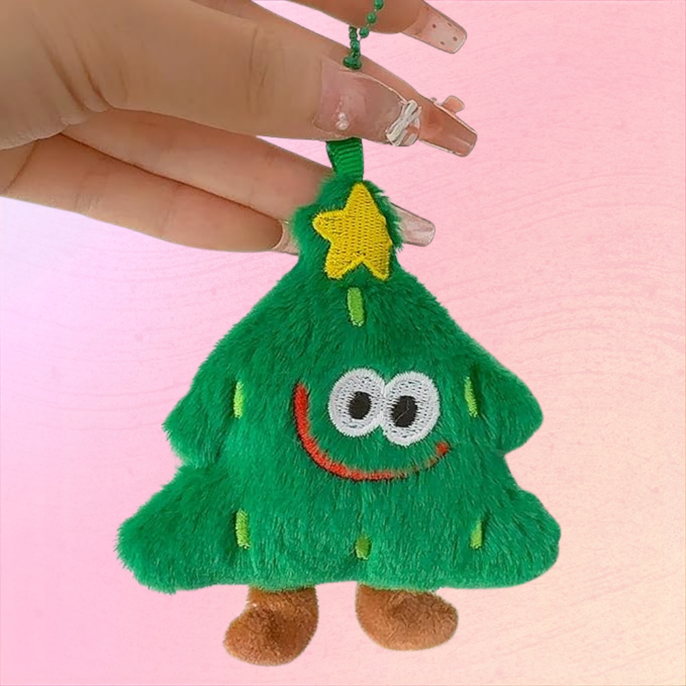 Christmas Plush Keychain Set For Baby Gifts And Holiday Cheer