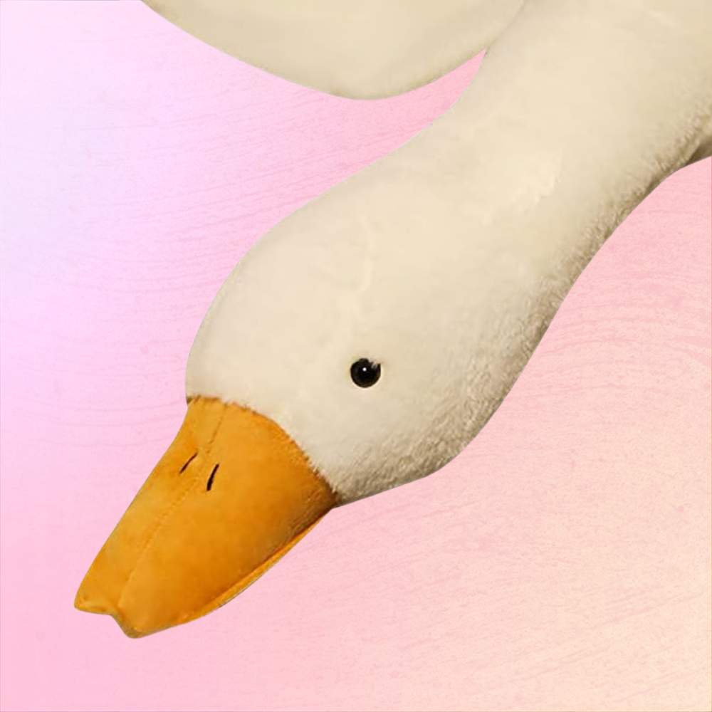 Lazy Goose Plush Pillow For Easy Days And Quiet Evenings